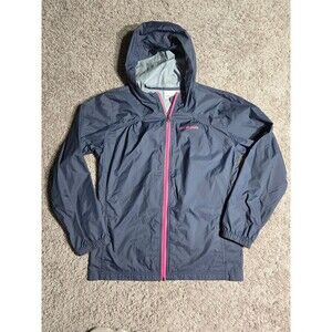 Columbia Girls' Switchback II jacket lightweight waterproof windbreaker Blue